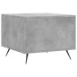 vidaXL Tavolino Salotto Grigio Cemento 50x50x40 cm Legno Multistrato