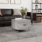 vidaXL Tavolino da Salotto Grigio Sonoma 50x50x40 cm Legno Multistrato