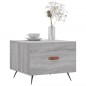 vidaXL Tavolino da Salotto Grigio Sonoma 50x50x40 cm Legno Multistrato