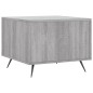 vidaXL Tavolino da Salotto Grigio Sonoma 50x50x40 cm Legno Multistrato