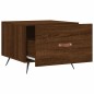 vidaXL Tavolino da Salotto Rovere Marrone 50x50x40cm Legno Multistrato