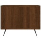 vidaXL Tavolino da Salotto Rovere Marrone 50x50x40cm Legno Multistrato