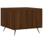 vidaXL Tavolino da Salotto Rovere Marrone 50x50x40cm Legno Multistrato