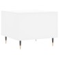 vidaXL Tavolino da Salotto Bianco 50x50x40 cm in Legno Multistrato