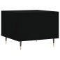 vidaXL Tavolino da Salotto Nero 50x50x40 cm in Legno Multistrato