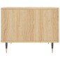 vidaXL Tavolino da Salotto Rovere Sonoma 50x50x40 cm Legno Multistrato