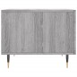 vidaXL Tavolino da Salotto Grigio Sonoma 50x50x40 cm Legno Multistrato