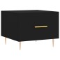 vidaXL Tavolino da Salotto Nero 50x50x40 cm in Legno Multistrato