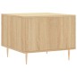 vidaXL Tavolino da Salotto Rovere Sonoma 50x50x40 cm Legno Multistrato