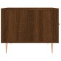 vidaXL Tavolino da Salotto Rovere Marrone 50x50x40cm Legno Multistrato
