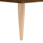 vidaXL Tavolino da Salotto Rovere Marrone 50x50x40cm Legno Multistrato