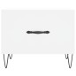 vidaXL Tavolino da Salotto Bianco 50x50x40 cm in Legno Multistrato