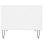 vidaXL Tavolino da Salotto Bianco 50x50x40 cm in Legno Multistrato