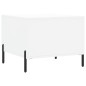 vidaXL Tavolino da Salotto Bianco 50x50x40 cm in Legno Multistrato