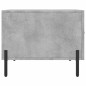 vidaXL Tavolino Salotto Grigio Cemento 50x50x40 cm Legno Multistrato
