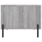 vidaXL Tavolino da Salotto Grigio Sonoma 50x50x40 cm Legno Multistrato