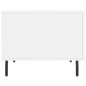 vidaXL Tavolino da Salotto Bianco 50x50x40 cm in Legno Multistrato