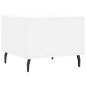 vidaXL Tavolino da Salotto Bianco 50x50x40 cm in Legno Multistrato