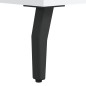 vidaXL Tavolino da Salotto Bianco 50x50x40 cm in Legno Multistrato