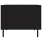vidaXL Tavolino da Salotto Nero 50x50x40 cm in Legno Multistrato