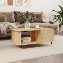 vidaXL Tavolino da Salotto Rovere Sonoma 90x50x40 cm Legno Multistrato