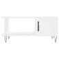 vidaXL Tavolino da Salotto Bianco 90x50x40 cm in Legno Multistrato