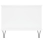vidaXL Tavolino da Salotto Bianco 90x50x40 cm in Legno Multistrato