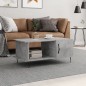 vidaXL Tavolino da Salotto Grigio Cemento 90x50x40cm Legno Multistrato