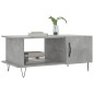 vidaXL Tavolino da Salotto Grigio Cemento 90x50x40cm Legno Multistrato