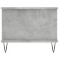 vidaXL Tavolino da Salotto Grigio Cemento 90x50x40cm Legno Multistrato