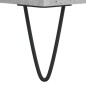 vidaXL Tavolino da Salotto Grigio Cemento 90x50x40cm Legno Multistrato