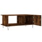 vidaXL Tavolino da Salotto Rovere Fumo 90x50x40cm in Legno Multistrato