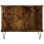 vidaXL Tavolino da Salotto Rovere Fumo 90x50x40cm in Legno Multistrato