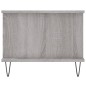 vidaXL Tavolino da Salotto Grigio Sonoma 90x50x40 cm Legno Multistrato