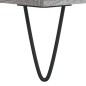 vidaXL Tavolino da Salotto Grigio Sonoma 90x50x40 cm Legno Multistrato