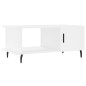 vidaXL Tavolino da Salotto Bianco 90x50x40 cm in Legno Multistrato