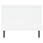 vidaXL Tavolino da Salotto Bianco 90x50x40 cm in Legno Multistrato