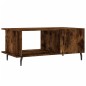 vidaXL Tavolino da Salotto Rovere Fumo 90x50x40cm in Legno Multistrato