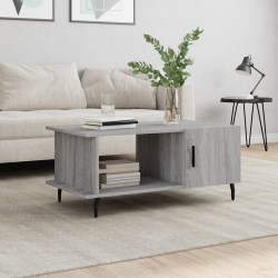 vidaXL Tavolino da Salotto Grigio Sonoma 90x50x40 cm Legno Multistrato