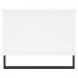 vidaXL Tavolino da Salotto Bianco 90x50x40 cm in Legno Multistrato