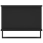 vidaXL Tavolino da Salotto Nero 90x50x40 cm in Legno Multistrato