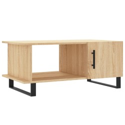 vidaXL Tavolino da Salotto Rovere Sonoma 90x50x40 cm Legno Multistrato