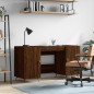 vidaXL Scrivania Rovere Marrone 140x50x75 cm in Legno Multistrato vidaXL Scrivania Rovere Marrone 140x50x75 cm in Legno Multistrato
