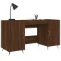 vidaXL Scrivania Rovere Marrone 140x50x75 cm in Legno Multistrato vidaXL Scrivania Rovere Marrone 140x50x75 cm in Legno Multistrato