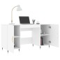 vidaXL Scrivania Bianca 140x50x75 cm in Legno Multistrato vidaXL Scrivania Bianca 140x50x75 cm in Legno Multistrato