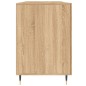 vidaXL Scrivania Rovere Sonoma 140x50x75 cm in Legno Multistrato vidaXL Scrivania Rovere Sonoma 140x50x75 cm in Legno Multistrato