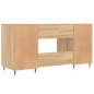 vidaXL Scrivania Rovere Sonoma 140x50x75 cm in Legno Multistrato vidaXL Scrivania Rovere Sonoma 140x50x75 cm in Legno Multistrato