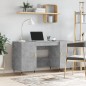 vidaXL Scrivania Grigio Cemento 140x50x75 cm in Legno Multistrato vidaXL Scrivania Grigio Cemento 140x50x75 cm in Legno Multistrato