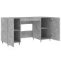 vidaXL Scrivania Grigio Cemento 140x50x75 cm in Legno Multistrato vidaXL Scrivania Grigio Cemento 140x50x75 cm in Legno Multistrato