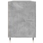 vidaXL Scrivania Grigio Cemento 140x50x75 cm in Legno Multistrato vidaXL Scrivania Grigio Cemento 140x50x75 cm in Legno Multistrato